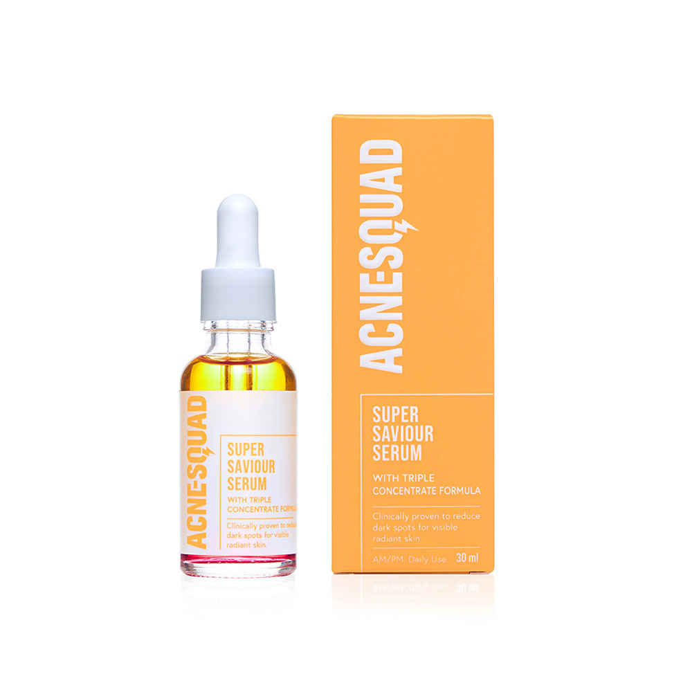 Buy Acne Squad Serum for Acne Scars with Triple Concentrate Formula 30 ml - Purplle