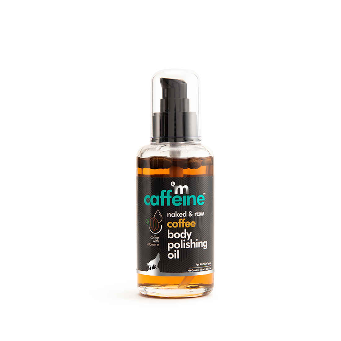Buy mCaffeine Naked & Raw Coffee Body Polishing Oil (15 ml) - Purplle