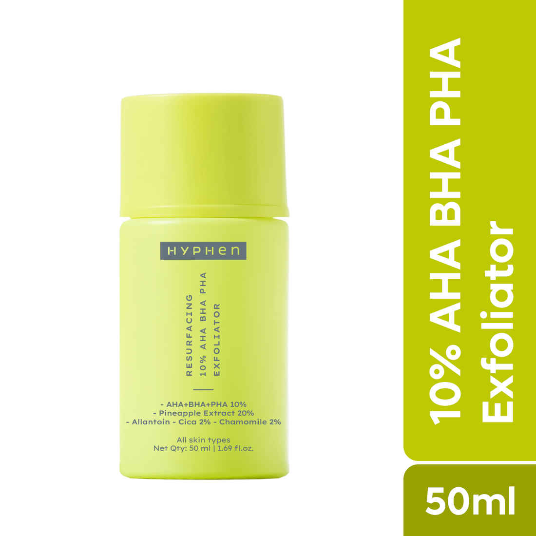 Buy Hyphen Resurfacing 10% AHA BHA PHA Exfoliator (50 ml) - Purplle