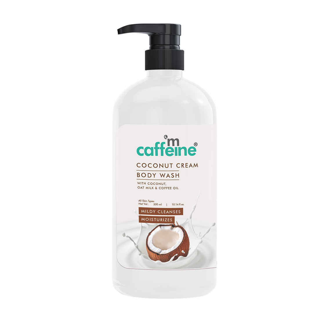 Buy mCaffeine Coconut Cream Body Wash_300ml - Purplle