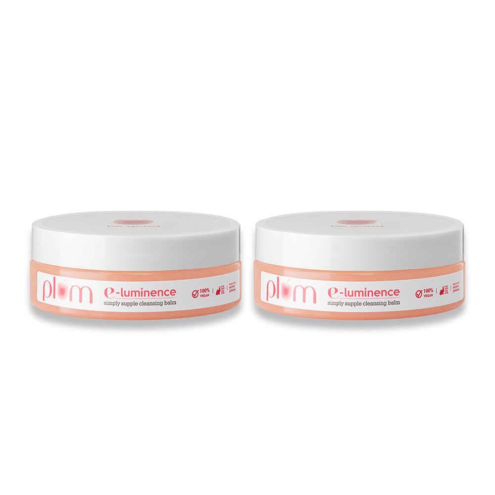 Buy Plum E-Luminence Simply Supple Cleansing Balm (Pack Of 2) - Purplle
