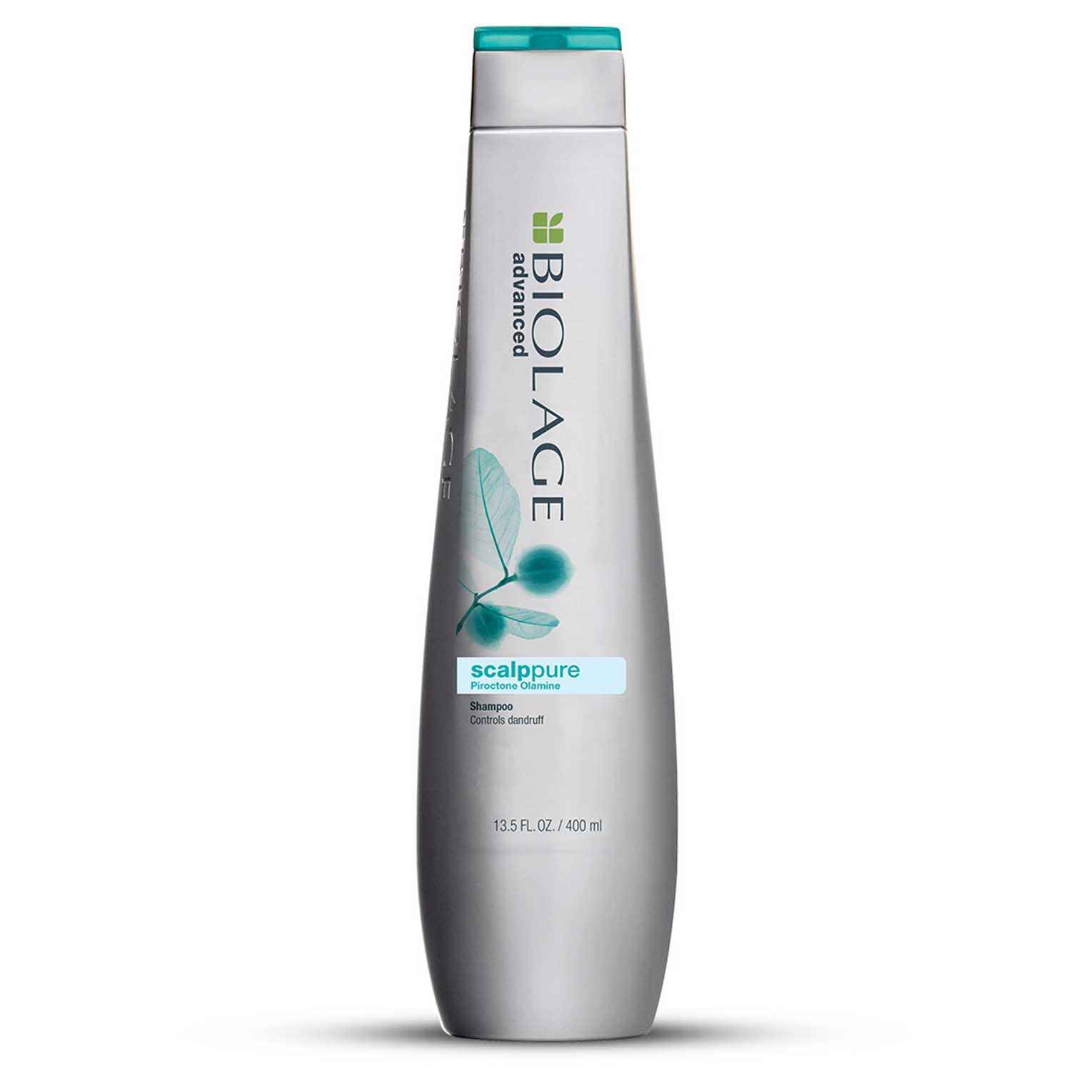 Buy Biolage Professional Scalppure Anti-Dandruff Shampoo, Removes Visible Flakes From 1st Use, Enriched With Bergamot, Vegan & Cruelty-Free, 400 ml - Purplle