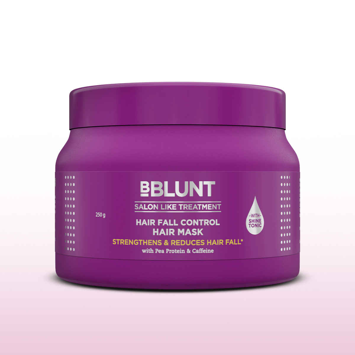 Buy Bblunt Hair Fall Control Hair Mask with Pea Protein & Caffeine for Stronger Hair -250 gm Reduces Hair Fall | Strengthens Hair | Enriched with Shine Tonic - Purplle
