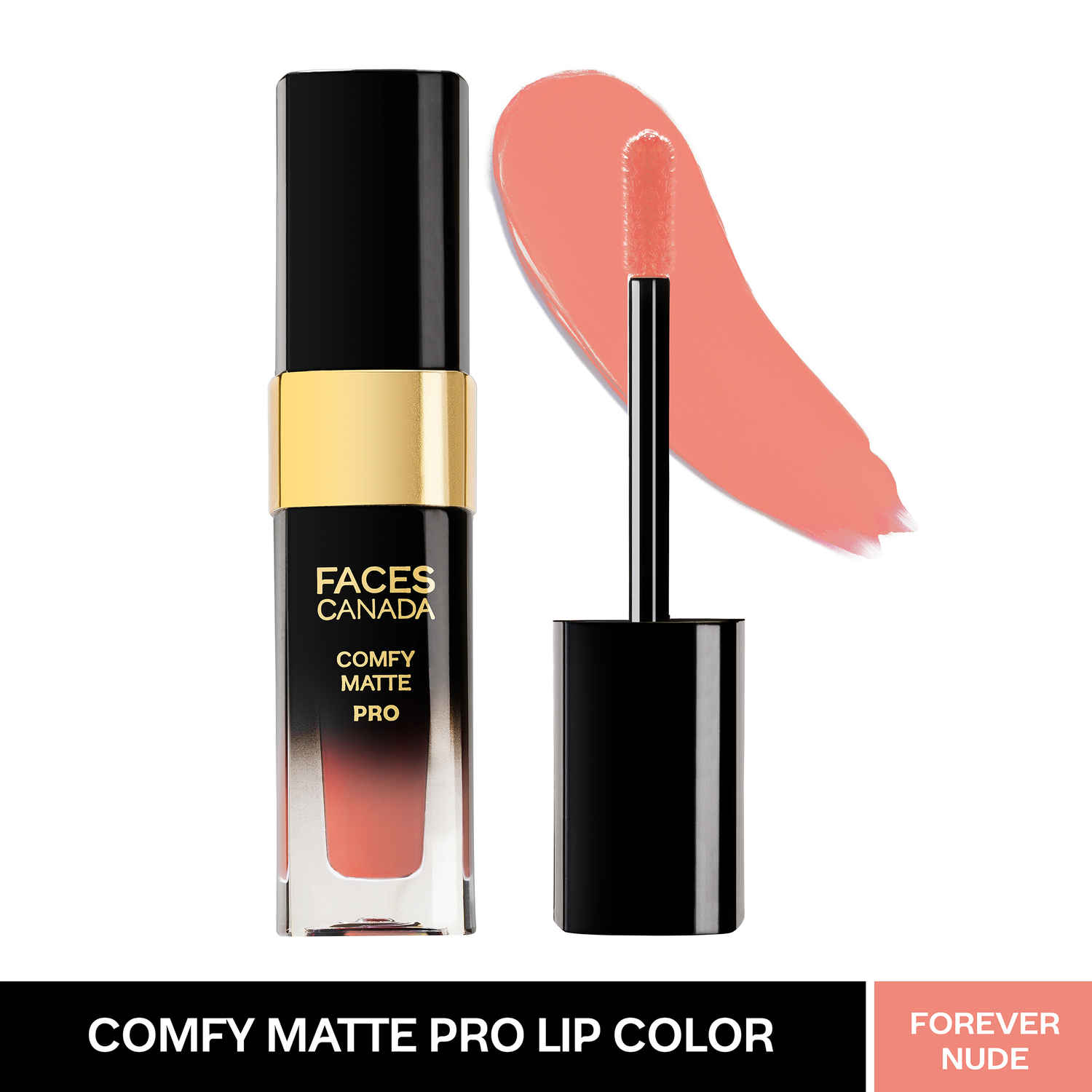 Buy FACES CANADA Comfy Matte Pro Liquid Lipstick - Forever Nude 09, 5.5 ml | 10HR Longstay | Intense Color | Macadamia Oil & Olive Butter Infused | Lightweight Super Smooth | No Dryness | No Alcohol - Purplle