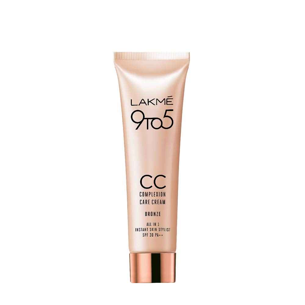 Buy Lakme 9 to 5 Complexion Care Face Cream| Bronze | Enhances Glow | Tinted Moisturiser | 30 gm - Purplle