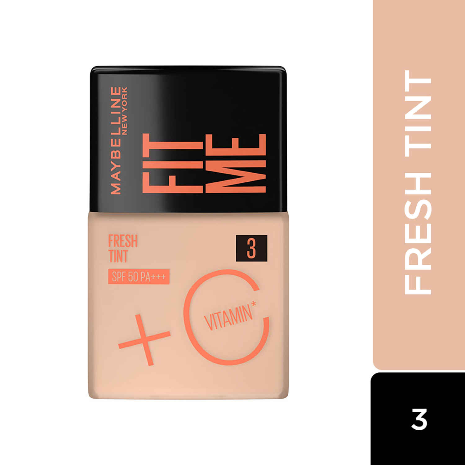 Buy Maybelline New York Fit Me Fresh Tint With SPF 50 & Vitamin C, Shade 03 | Natural Coverage Skin Tint For Daily Use 30 ml - Purplle