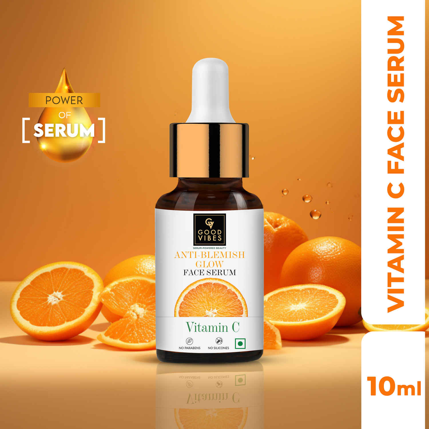 Buy Good Vibes Anti-Blemish Glow Vitamin C Face Serum (10 ml) - Purplle