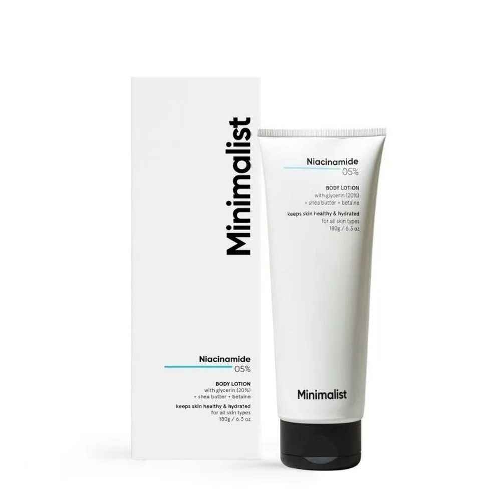 Buy Minimalist 5% Niacinamide Body Lotion with Shea Butter, Glycerine & Betaine (180 gm) - Purplle