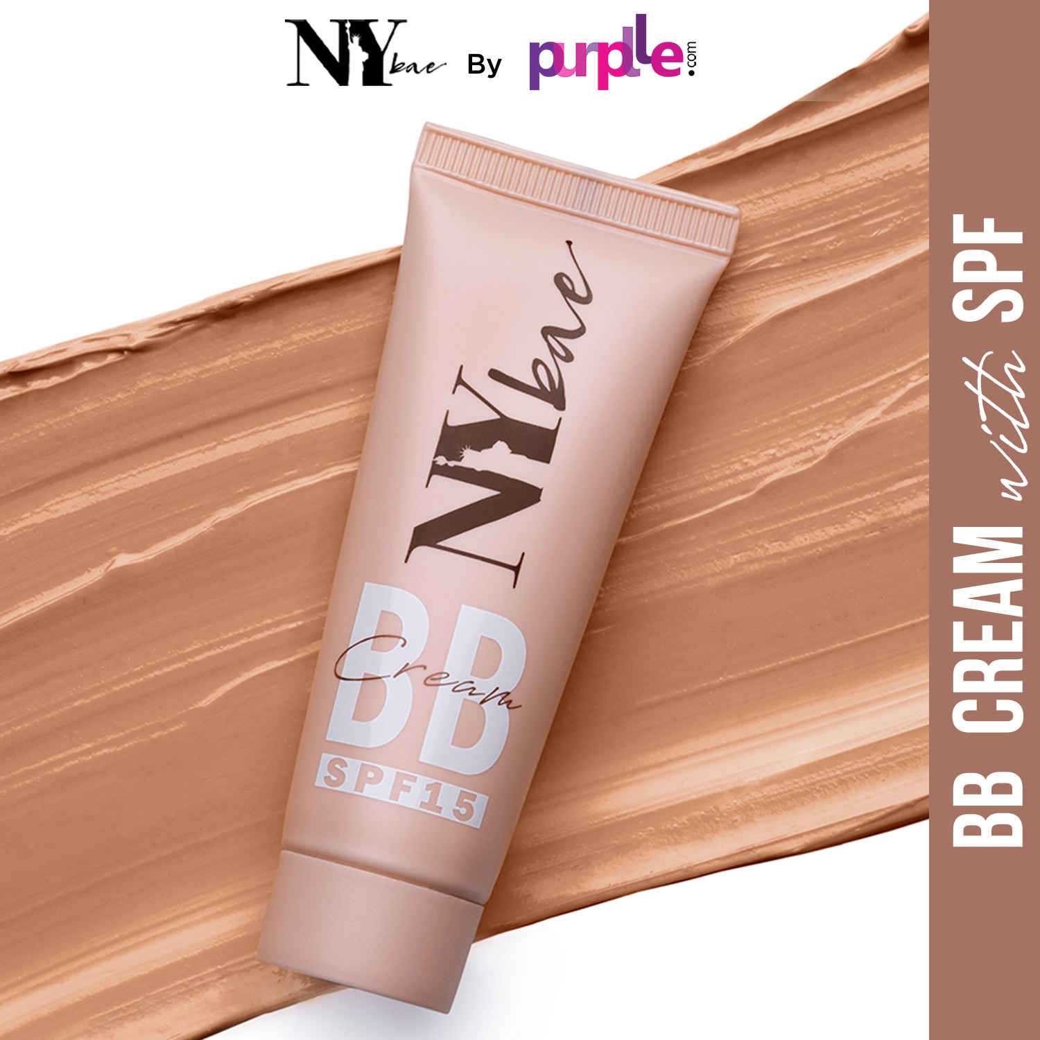 Buy NY Bae BB Cream with SPF 15 - Cinnamon 05 (25 gm) | Wheatish Skin | Warm Undertone | Enriched with Vitamins | Covers Imperfections | UV Protection - Purplle
