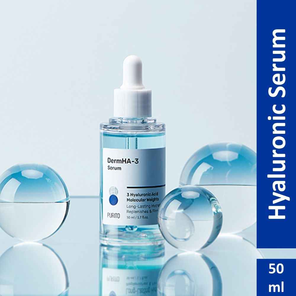 Buy PURITO DermHA-3 Serum (50 ml) | Korean Skin Care - Purplle