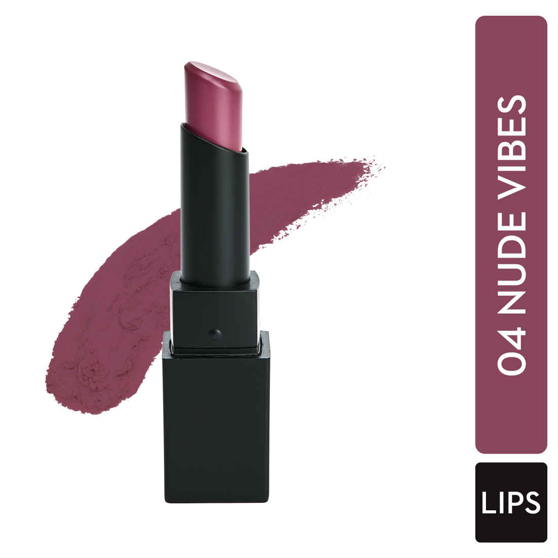 Buy SUGAR Cosmetics Nothing Else Matter Longwear Lipstick for Women | Lasts Up To 8+ Hours| Enriched with Vitamin E | 100% Vegan | 3.2 gm - 04 Nude Vibes - Purplle