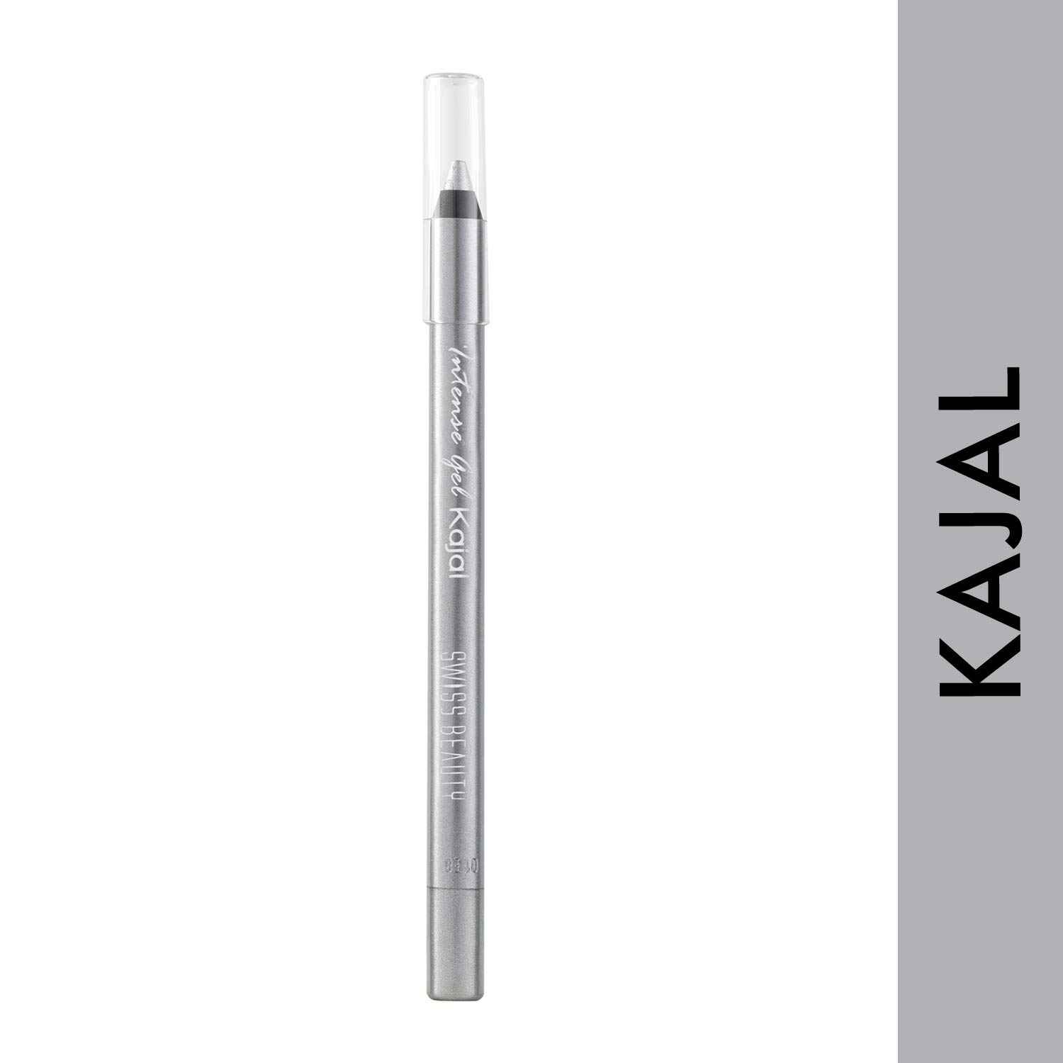 Buy Swiss Beauty Intense Gel Kajal  - Silver 1.2 gm - Purplle