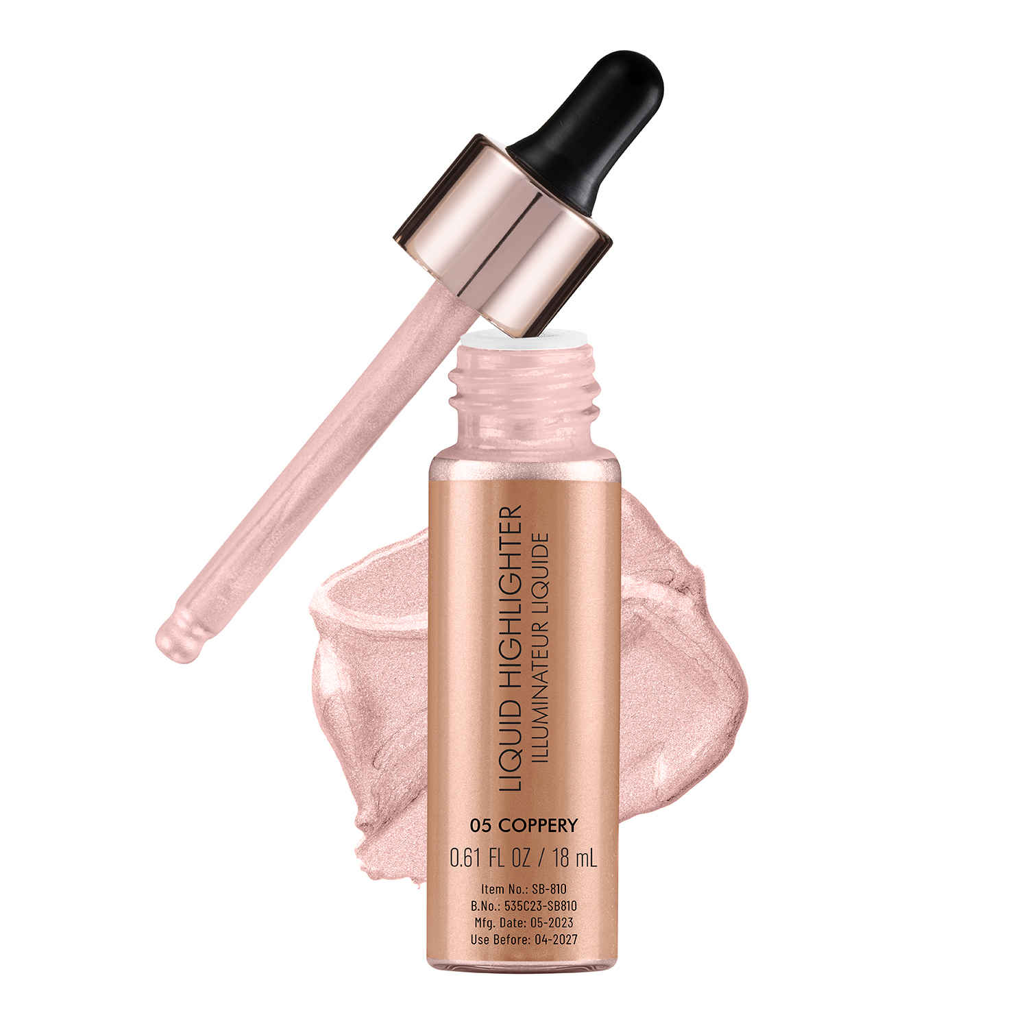 Buy Swiss Beauty Liquid Highlighter Illuminater - Coppery (18 ml) - Purplle