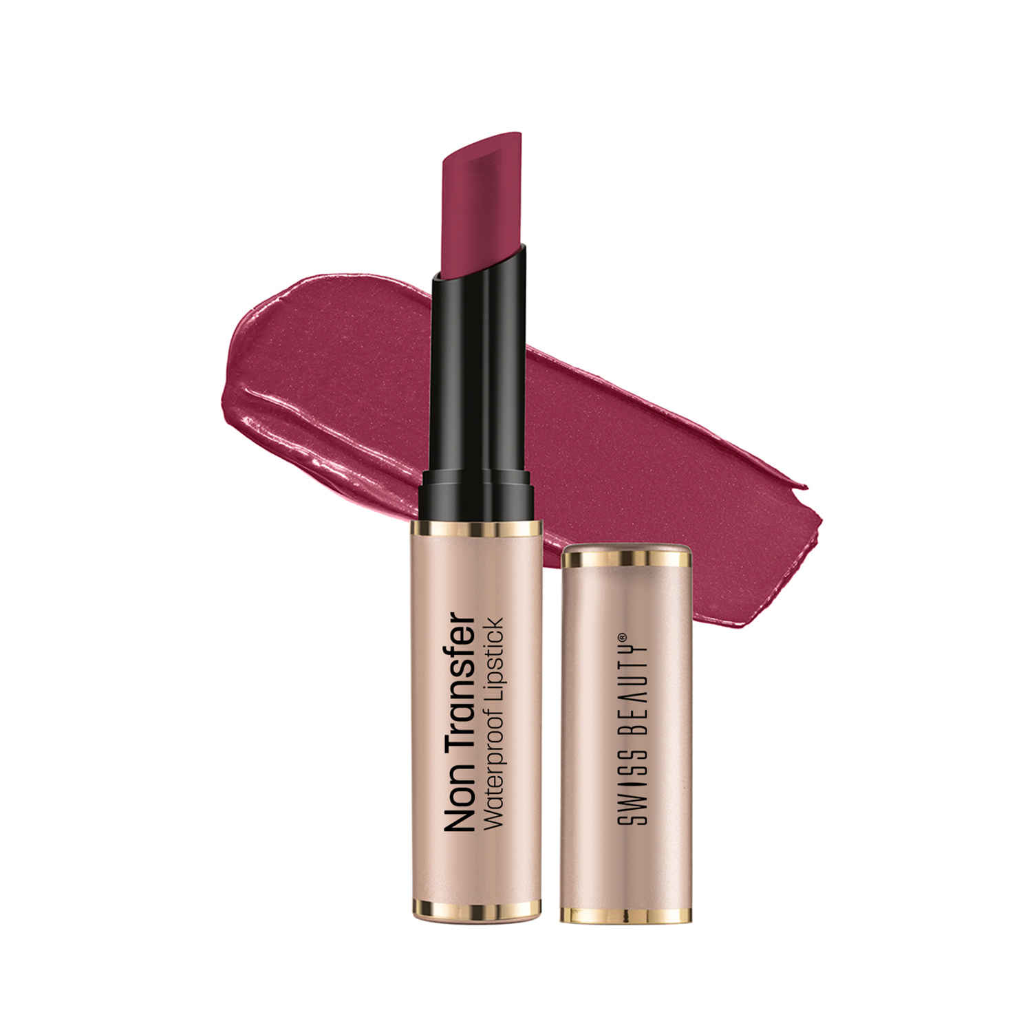 Buy Swiss Beauty Non Trasfer Lipstick - Cupid-Pink (3 gm) - Purplle