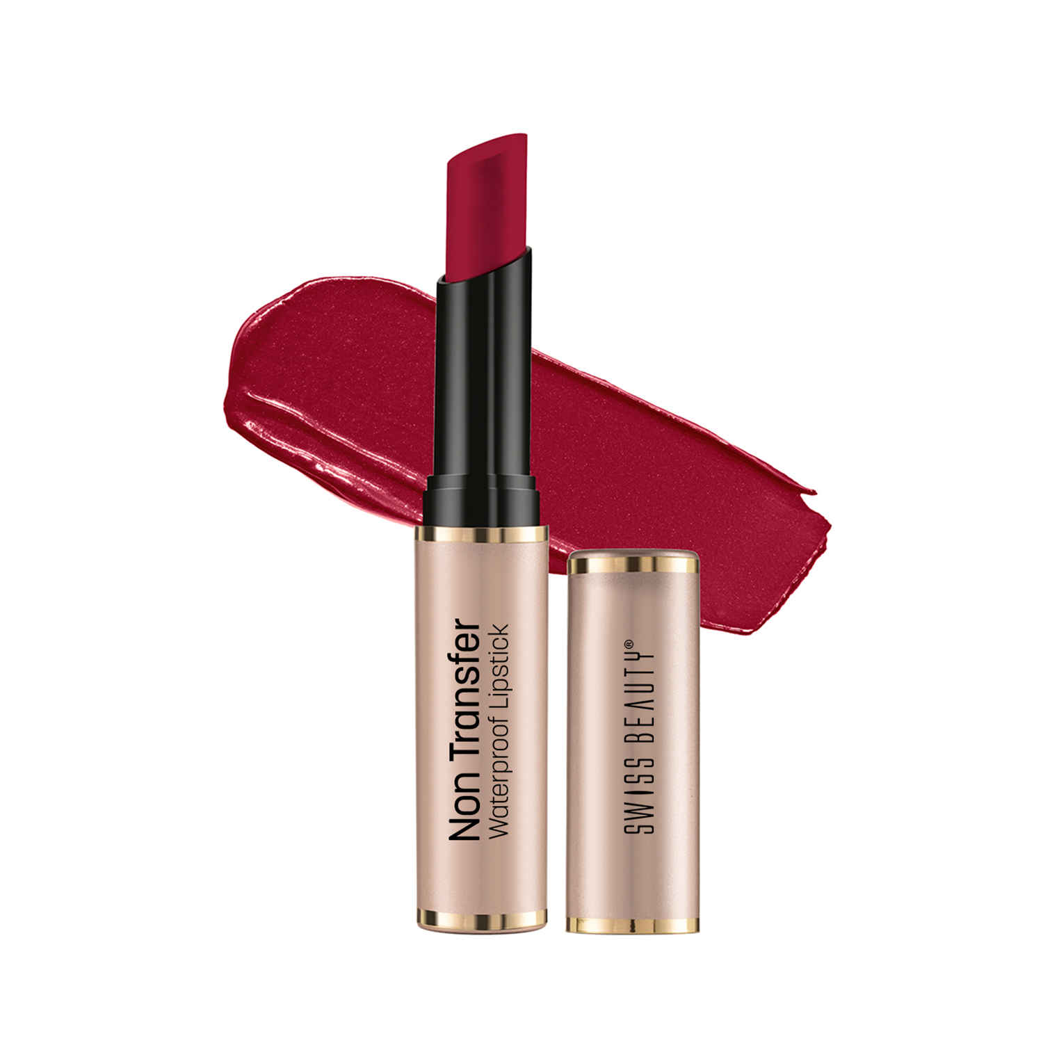 Buy Swiss Beauty Non Trasfer Lipstick - Magic-Maroon (3 gm) - Purplle