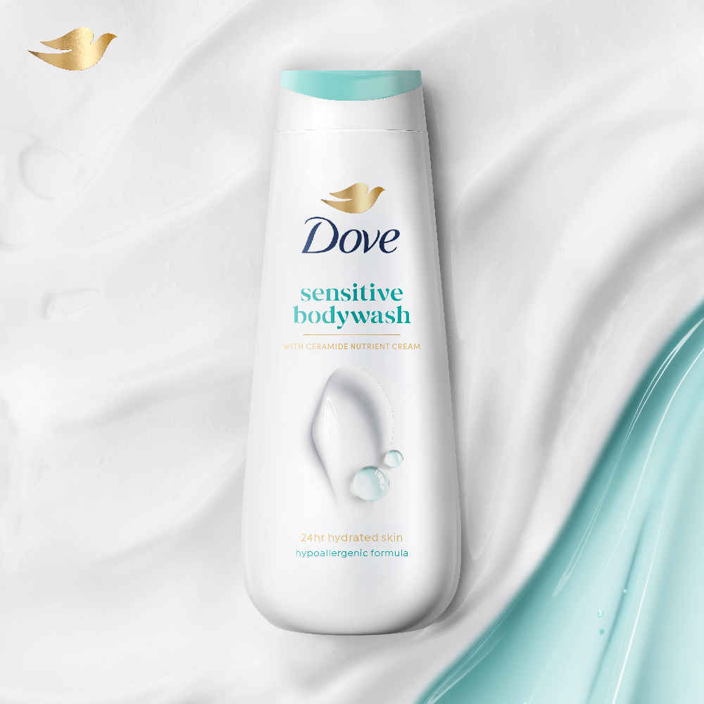 Buy Dove Advanced Sensitive Care Bodywash| with Ceramide- Nutrient Cream|250 ml - Purplle
