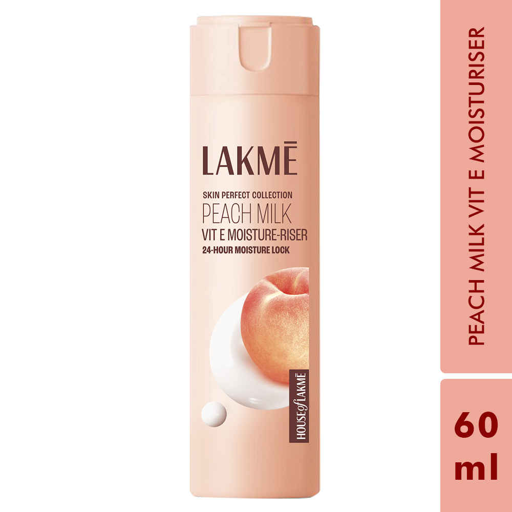 Buy Lakme Peach Milk Moisturizer Body Lotion 60 ml - Purplle