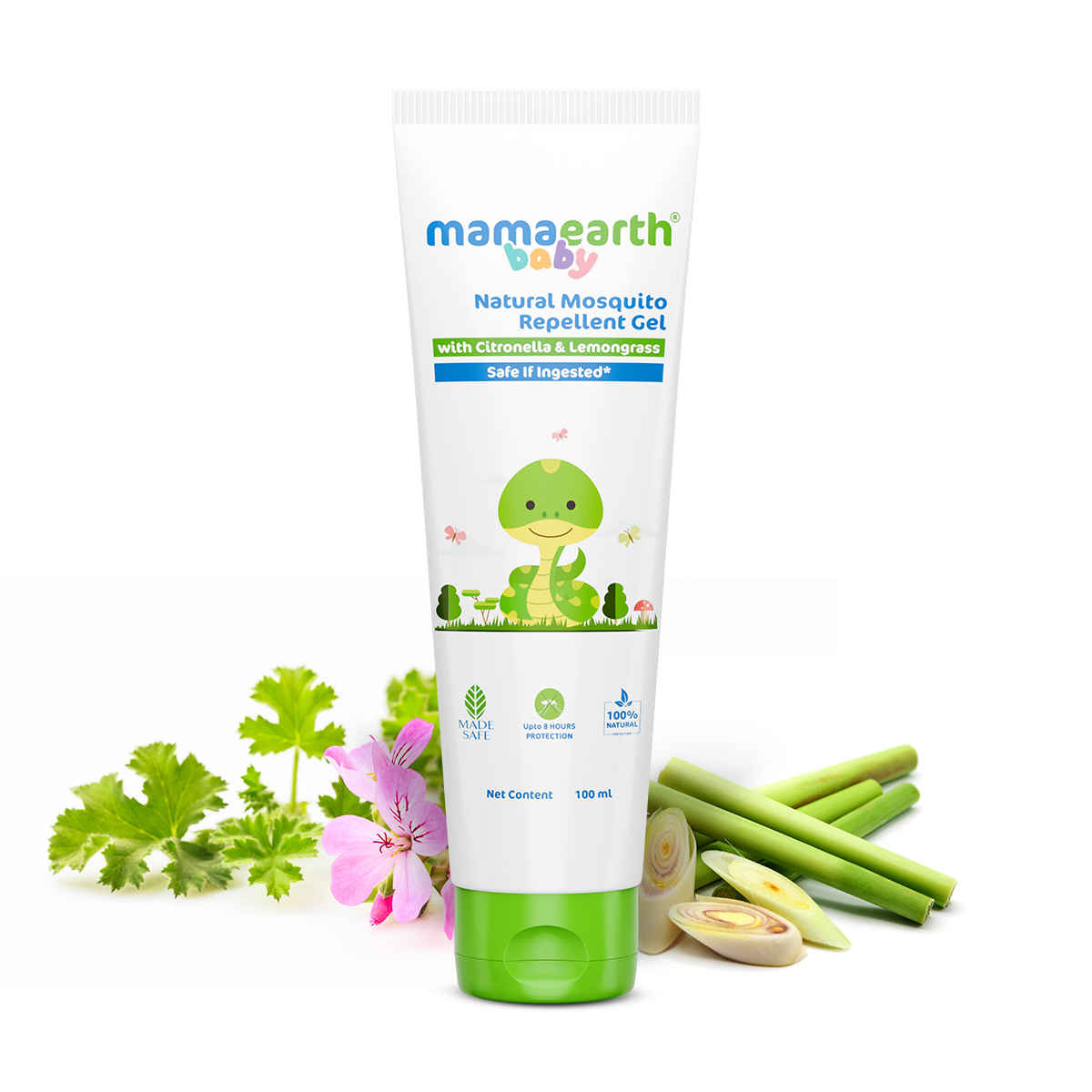 Buy Mamaearth Natural Mosquito Repellent Gel - 100 ml DEET Free | Protects from Dengue, malaria & Chikungunya| Made safe Certified | Protection from Mosquitoes | Safe if ingested - Purplle