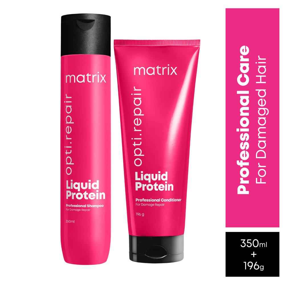 Buy Matrix Opti.Repair Shampoo + Conditioner | For Damaged Hair (350 ml + 196 gm) - Purplle