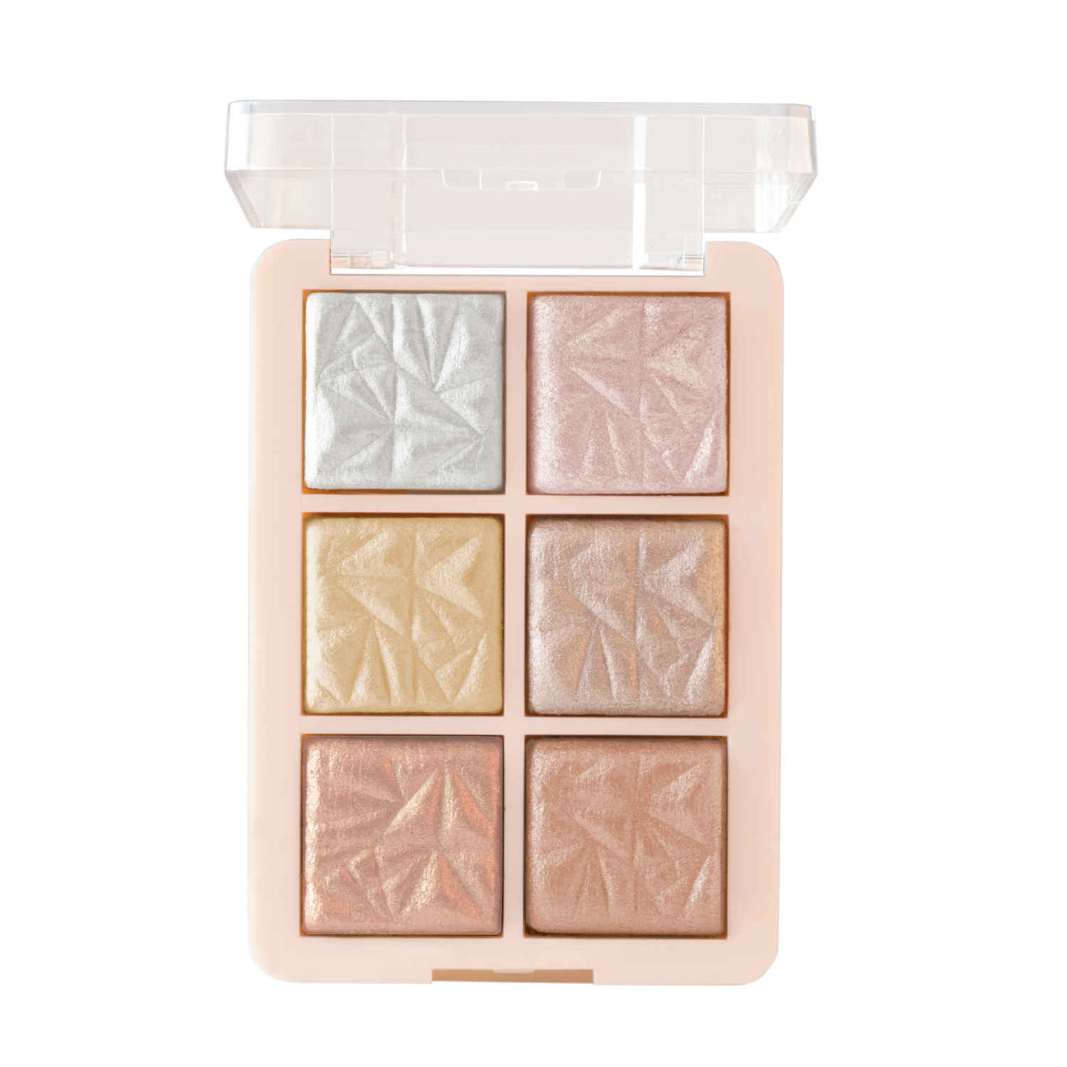 Buy MARS Glowzilla 6 Colour Highlighter Palette | Ultra Blendable & Long Lasting | Blinding Glow (12 gm) (Shade-03) - Purplle