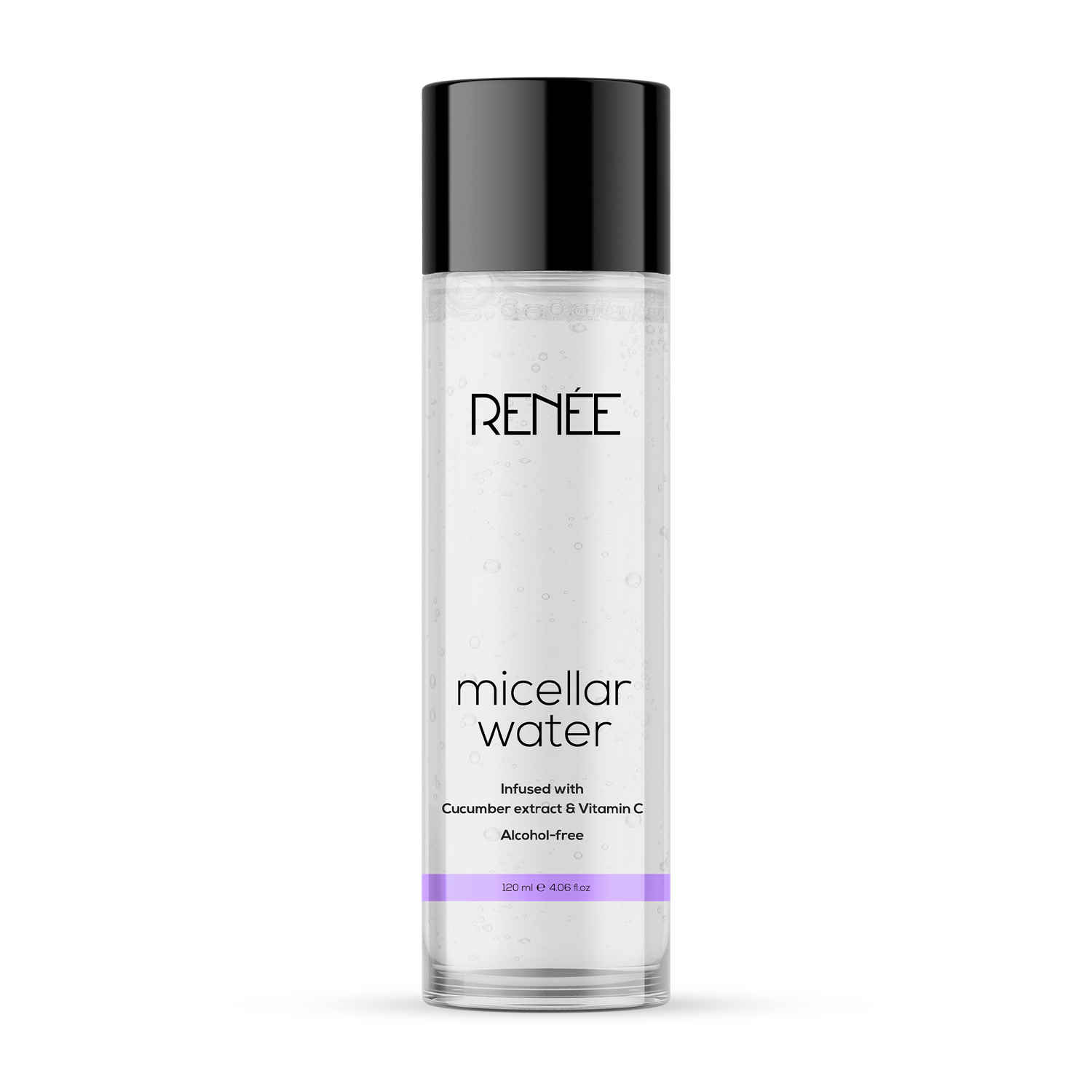 Buy RENEE Micellar Water- Effortless Makeup removal, Soothes, Hydrates, & rejuvenates the Skin, Infused with Vitamin C & Cucumber extract, Alcohol-free & paraben-free, Suitable for all skin types, 120 Ml - Purplle