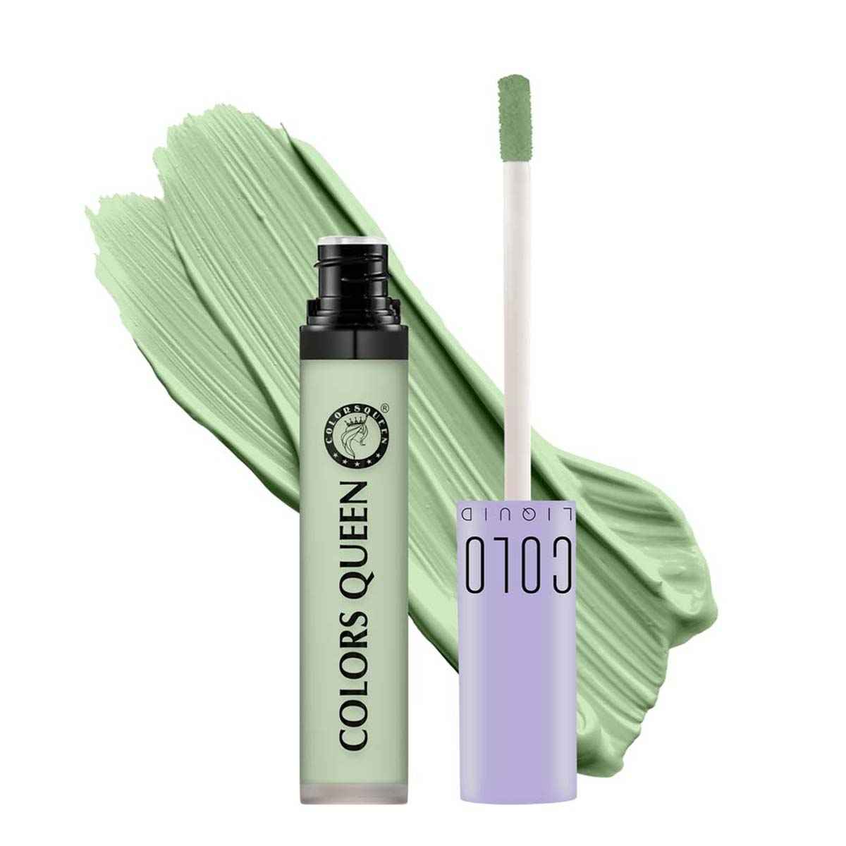 Buy Colors Queen Conceal & Reveal Liquid Concealer 6gm - Green Corrector (Shade - 12) - Purplle