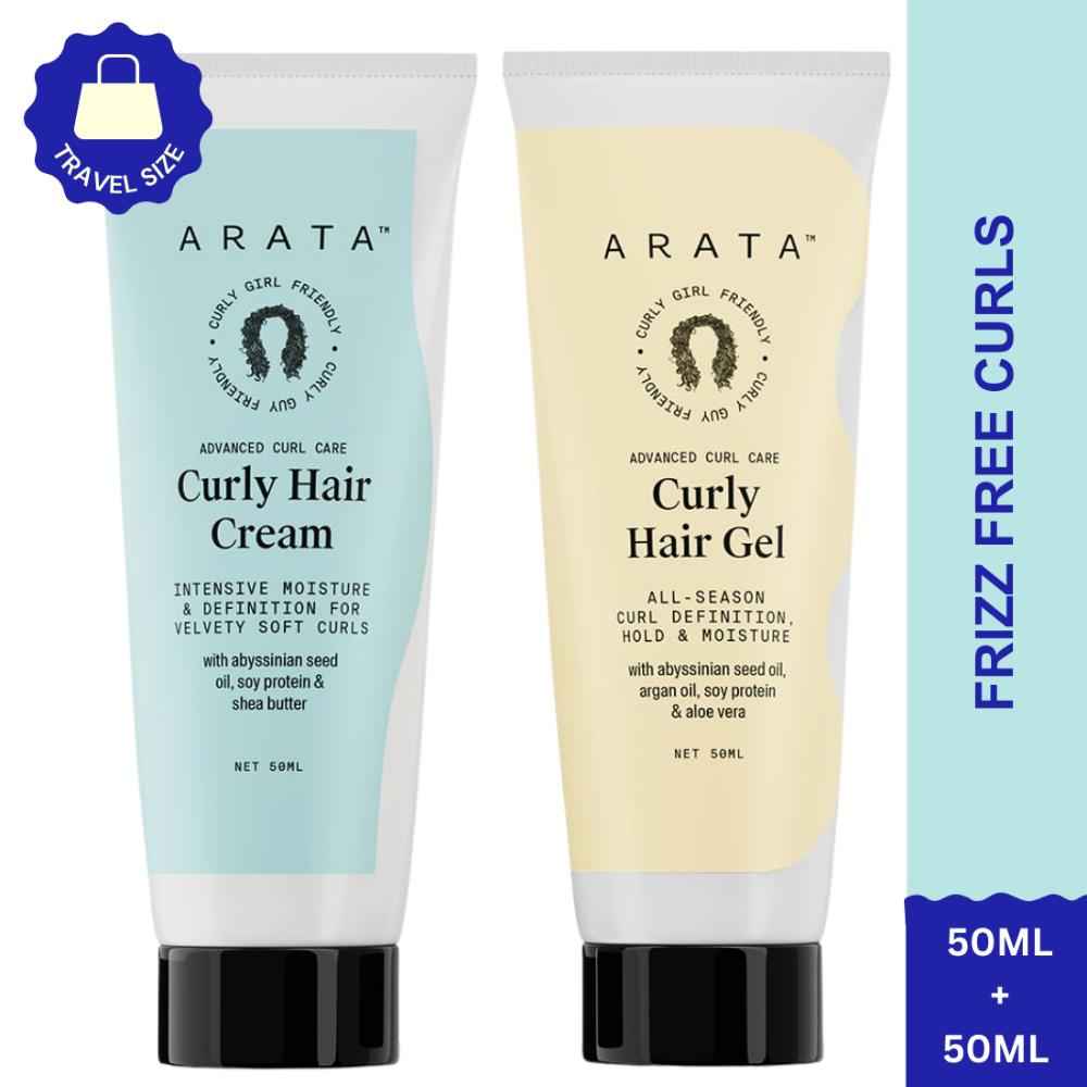 Buy Arata Advanced Curl Care Pro Styling Combo (100 gm) Combo of 2 - Purplle