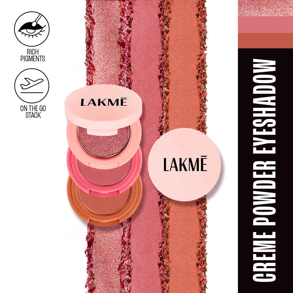 Buy Lakme 9to5 Eyeconic Shadow Stack NudeBomb 7 gm - Purplle