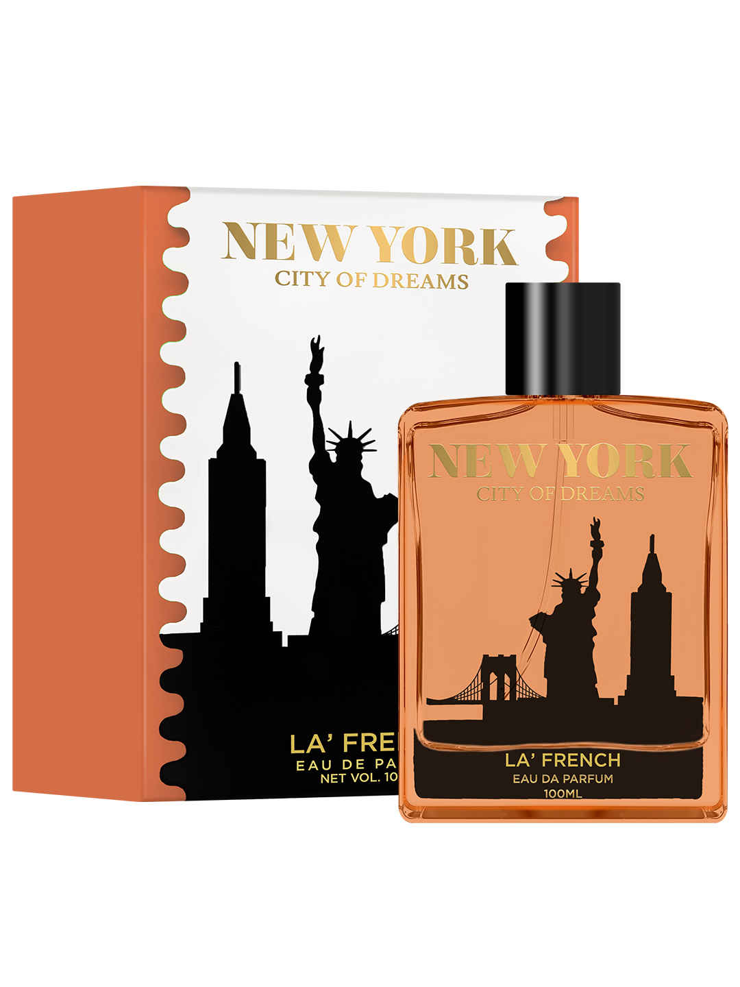 Buy La French New York City of Dream Eau De Parfum, 100 ml - Purplle