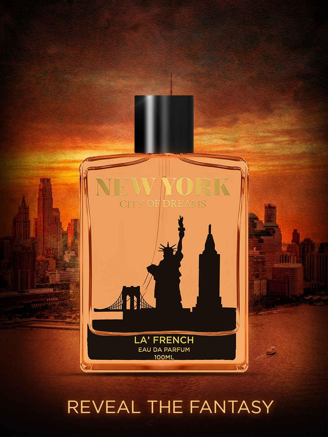 Buy La French New York City of Dream Eau De Parfum, 100 ml - Purplle