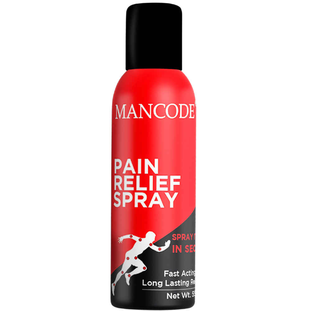Buy Mancode Pain Relife Spray, 55 gm - Purplle