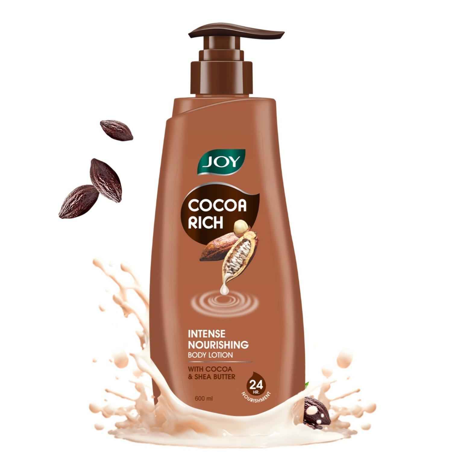 Buy Joy Cocoa Rich Intense Nourishing Body Lotion (600 ml) | Cocoa Butter & Shea Butter Body Lotion For Dry Skin | Body Lotion For Women & Men, Suitable for All Skin Types - Purplle