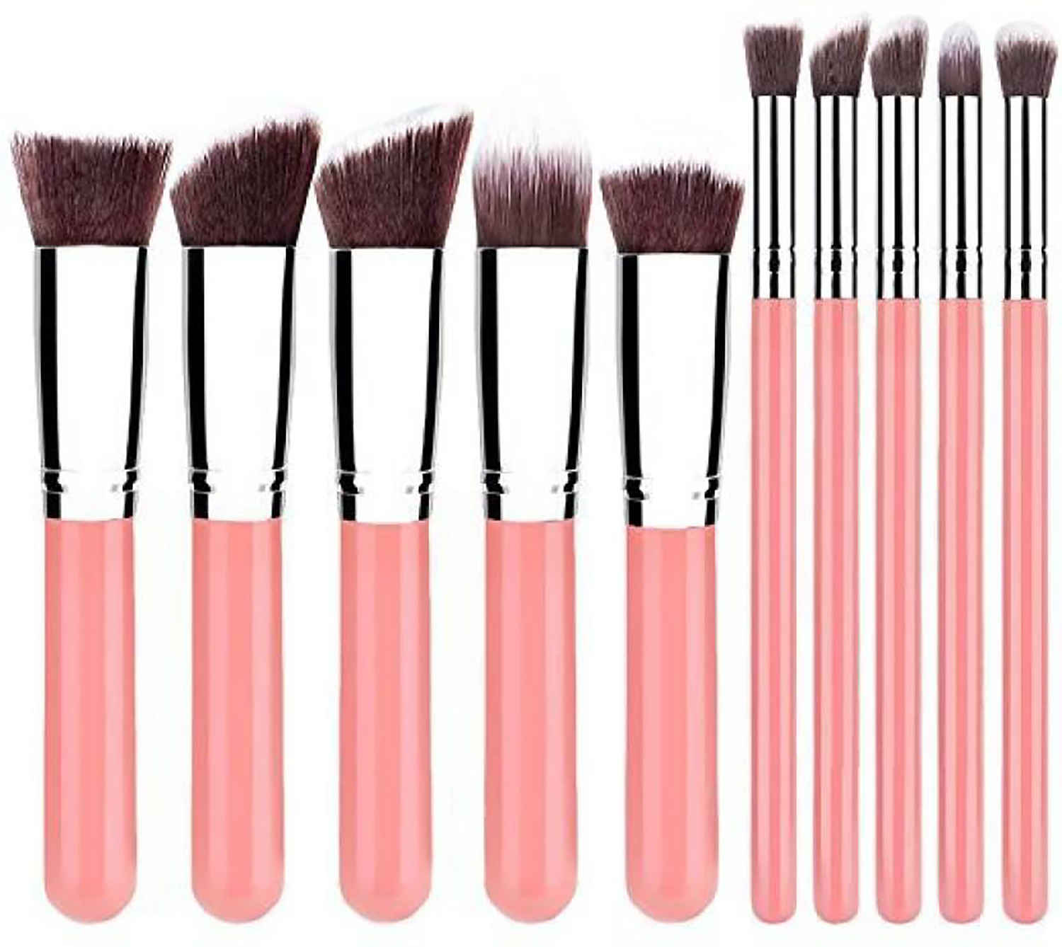 Buy Ronzille Professional Premium Makeup brush Set of 10 (Color may vary) - Purplle