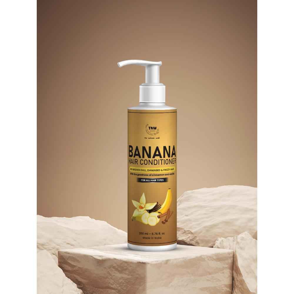 Buy TNW The Natural Wash Banana Hair Conditioner For All Hair Types (200 ml) - Purplle