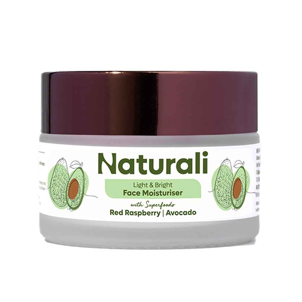 Buy Naturali Face Moisturiser | Sweat-free Moisturisation | Sun Protection | Lightweight | Non-sticky | Non-greasy | Non-comedogenic | Fast Absorbing | 50ml - Purplle