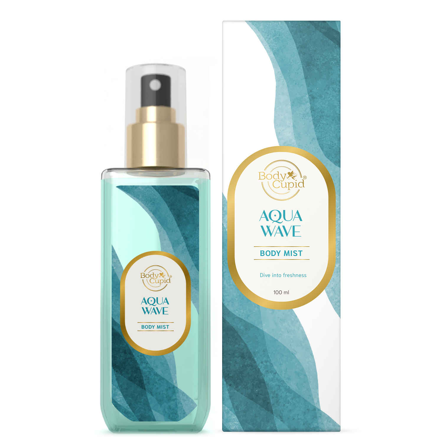 Buy Body Cupid Aqua Wave Body Mist (100 ml) - Purplle