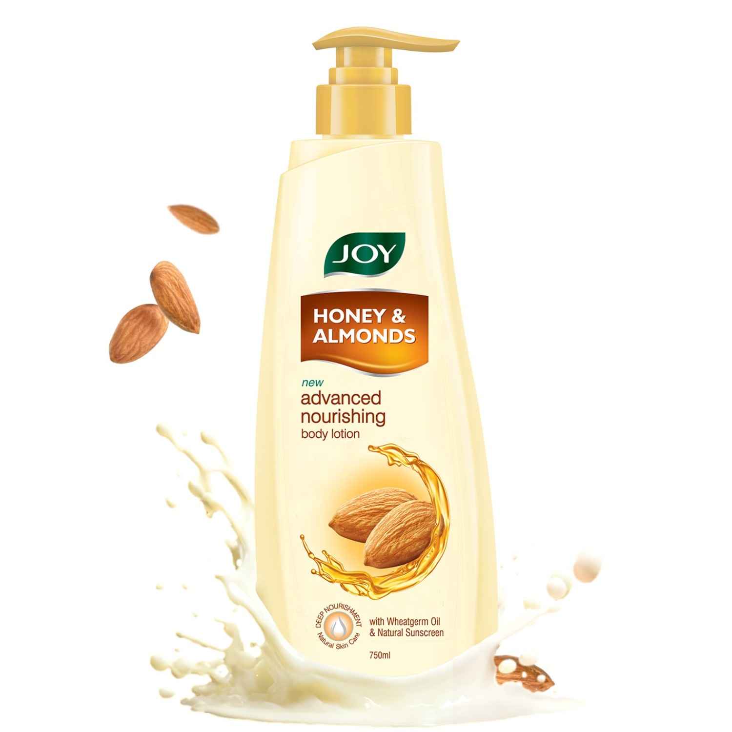 Buy Joy Honey & Almonds Advanced Nourishing Body Lotion, For Normal to Dry skin 750 ml - Purplle