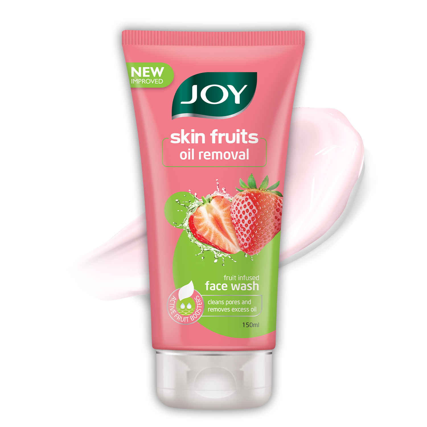 Buy Joy Skin Fruits Oil Removal Strawberry Face Wash (150 ml) - Purplle