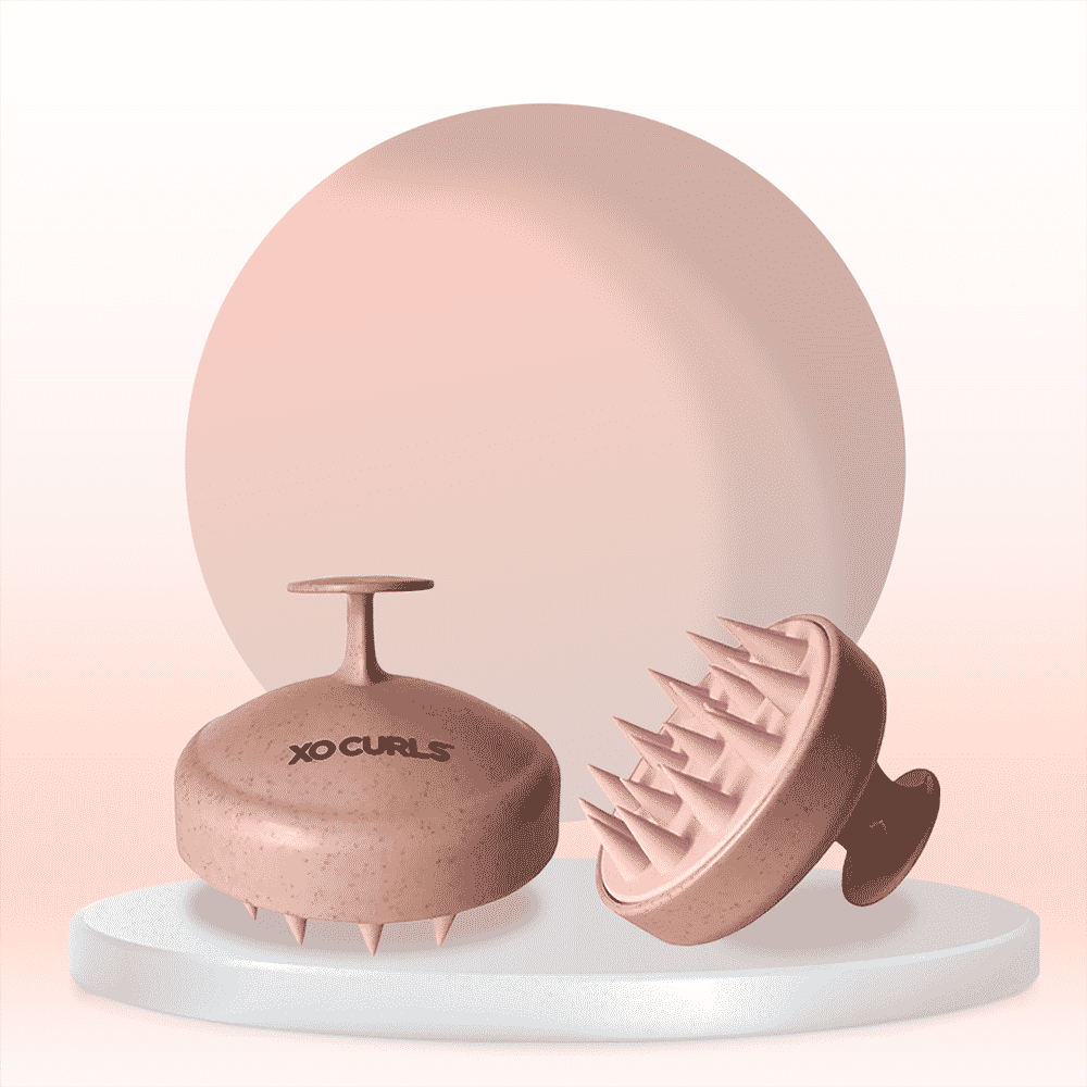 Buy Xo Curls Shampoo Brush - Pink 1 Pc - Purplle