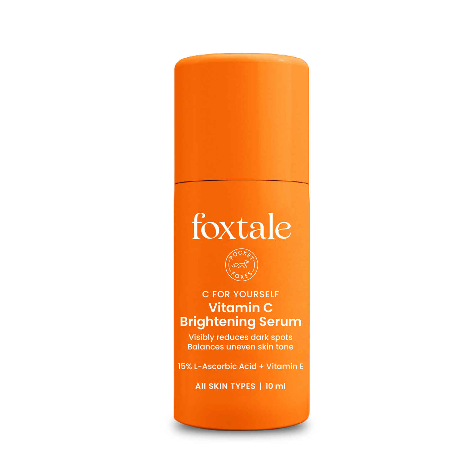 Buy Foxtale Vitamin C Serum 15% L-Ascorbic Acid and Vitamin E Brightening Serum - 10 ml - Purplle