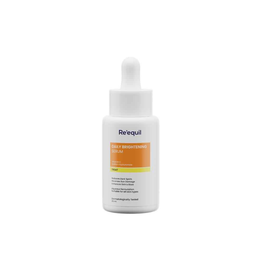 Buy Re'equil Daily Brightening Serum | Vitamin C Serum | Reduces Dark Spots | Enhances Skin's Glow | For All Skin Types 25 ml - Purplle