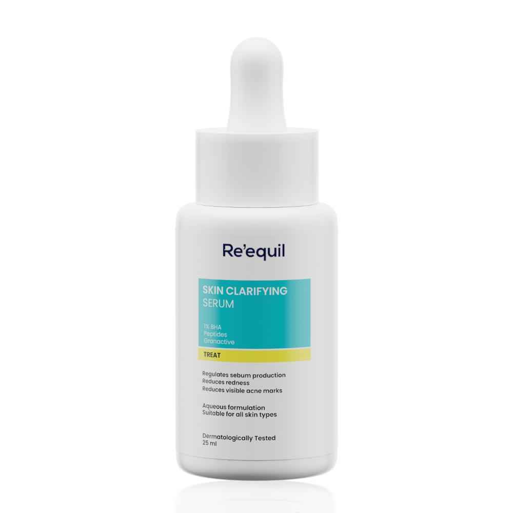 Buy Re'equil Skin Clarifying Serum | Regulates Sebum Production | Soothes Redness & Inflammation | Helps Clear Acne Breakouts 25 ml - Purplle