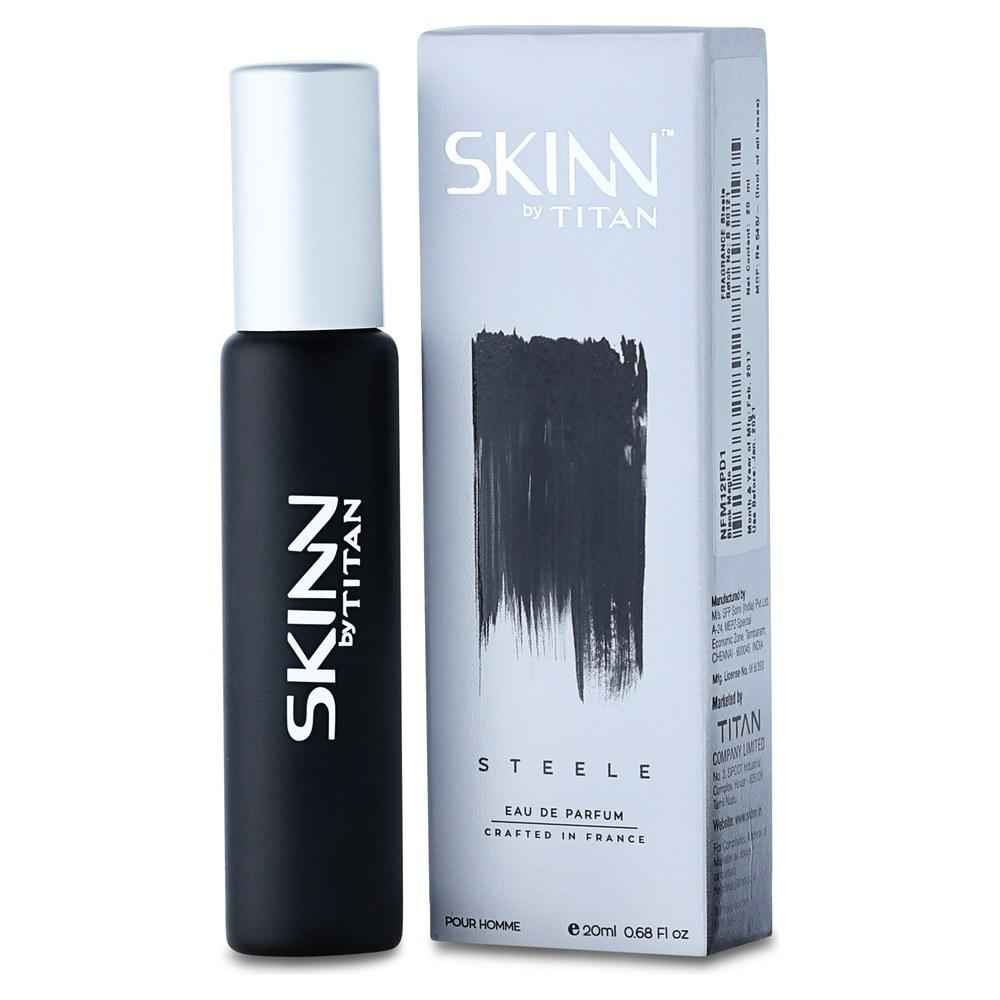 Buy Skinn by Titan Steele 20 ml Perfume For Men EDP - Purplle