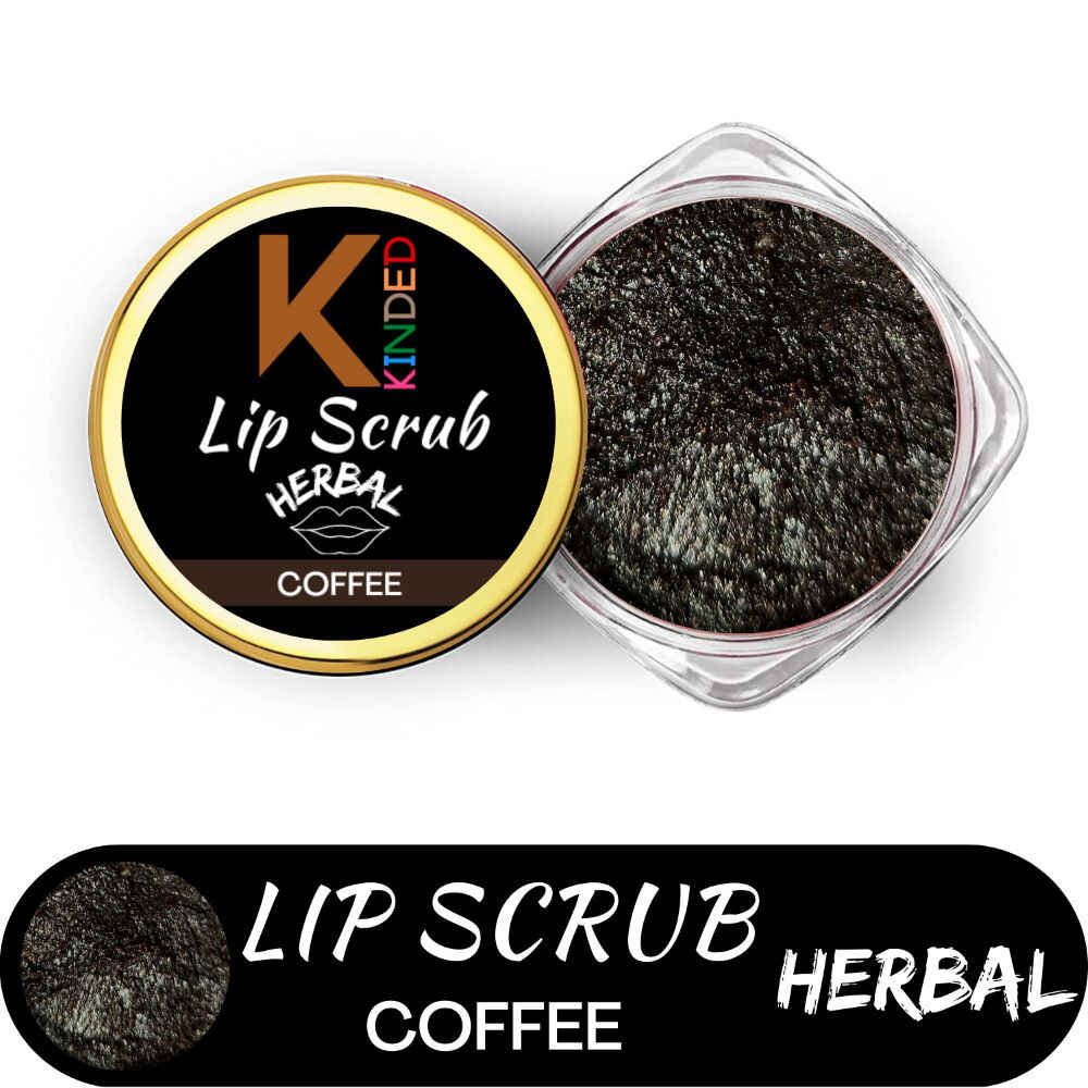 Buy KINDED Lip  Scrub Herbal Exfoliator for Men Women(10 gm, Coffee) - Purplle