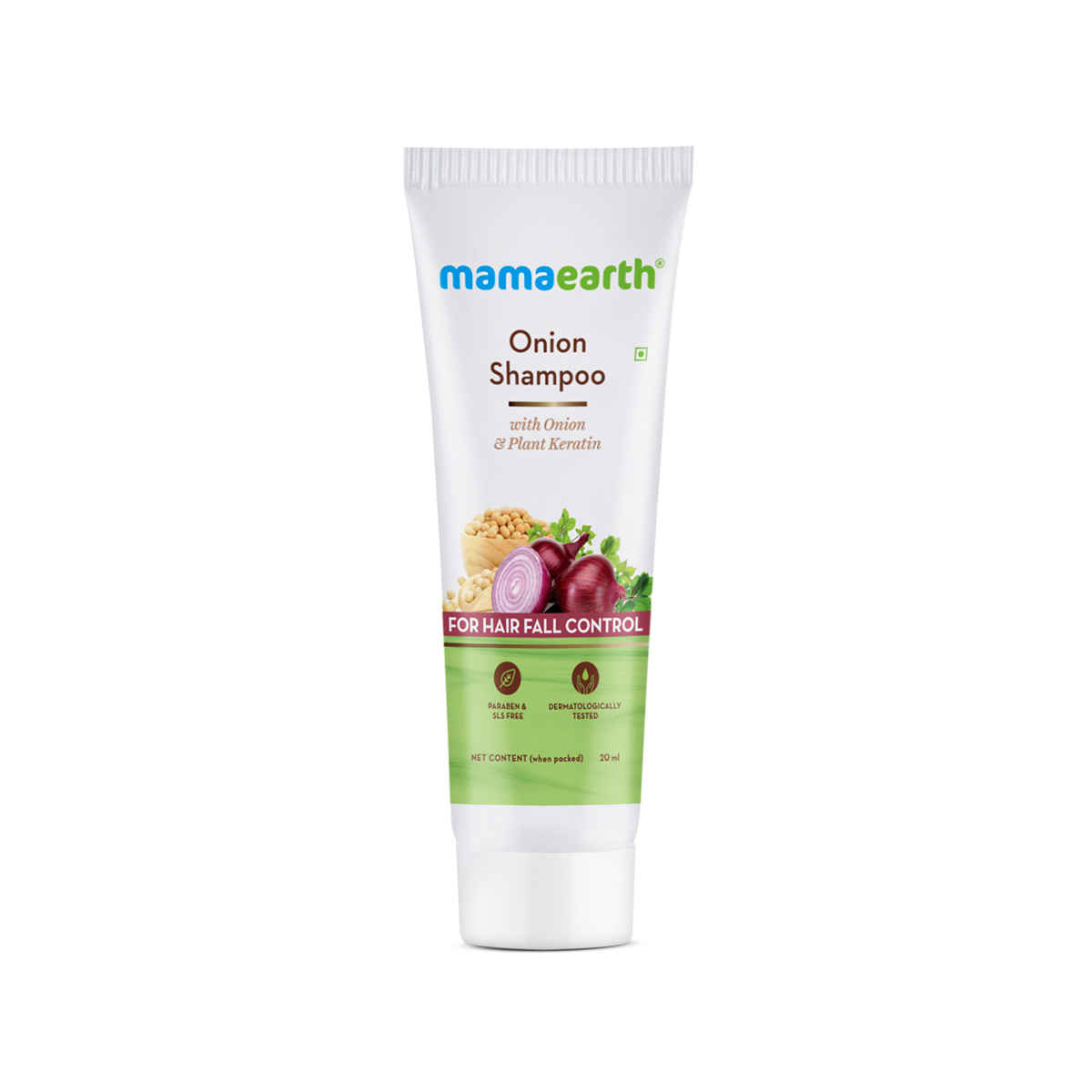 Buy Mamaearth Onion Shampoo 20 ml - Purplle