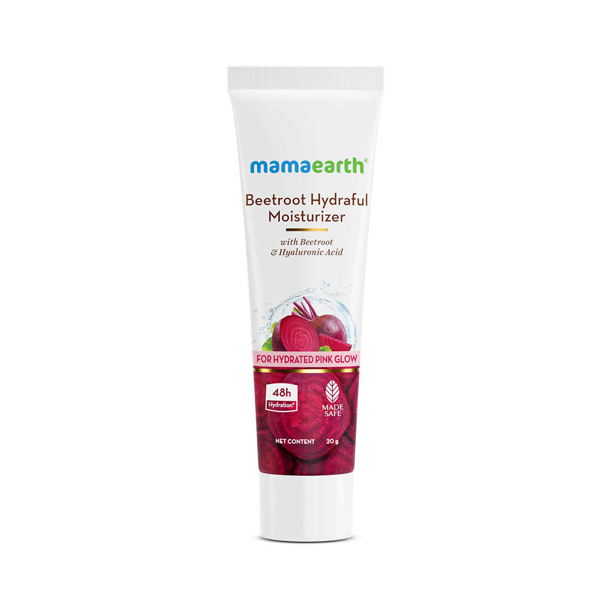 Buy Mamaearth Beetroot Hydraful Moisturizer 20 gm - Purplle