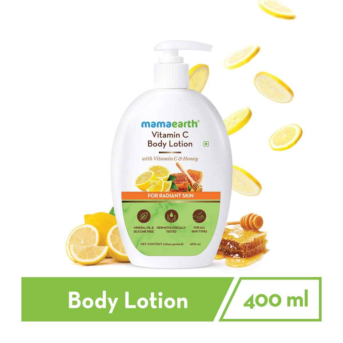 Buy Mamaearth Vitamin C Body Lotion 400 ml - Purplle