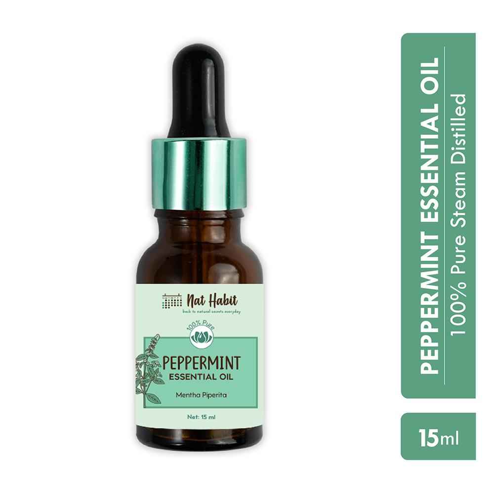 Buy Nat Habit Peppermint Essential Oil (15 ml) - Purplle