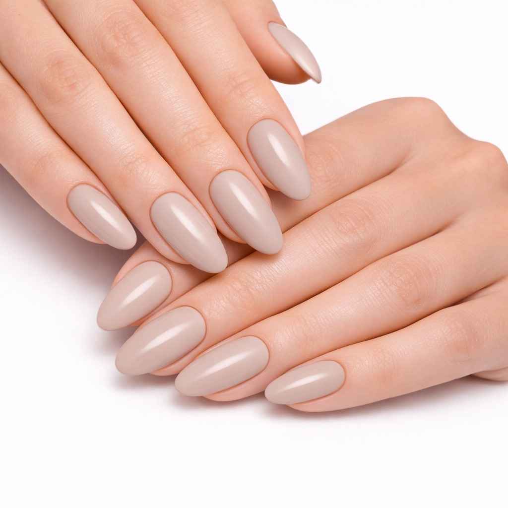 Buy Sanfe Stick On Nails | Instant Pre-Glued Press On Nails | Quick & Clean Application for Women & Girls | Pack of 24 Nail Tips | Colour Classic Coffee - Purplle