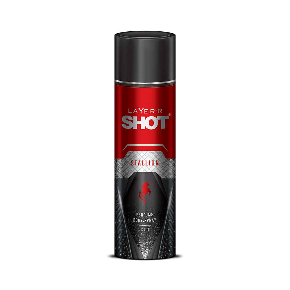 Buy Layerr Shot Perfume for Men - STALLION 120 ml - Purplle